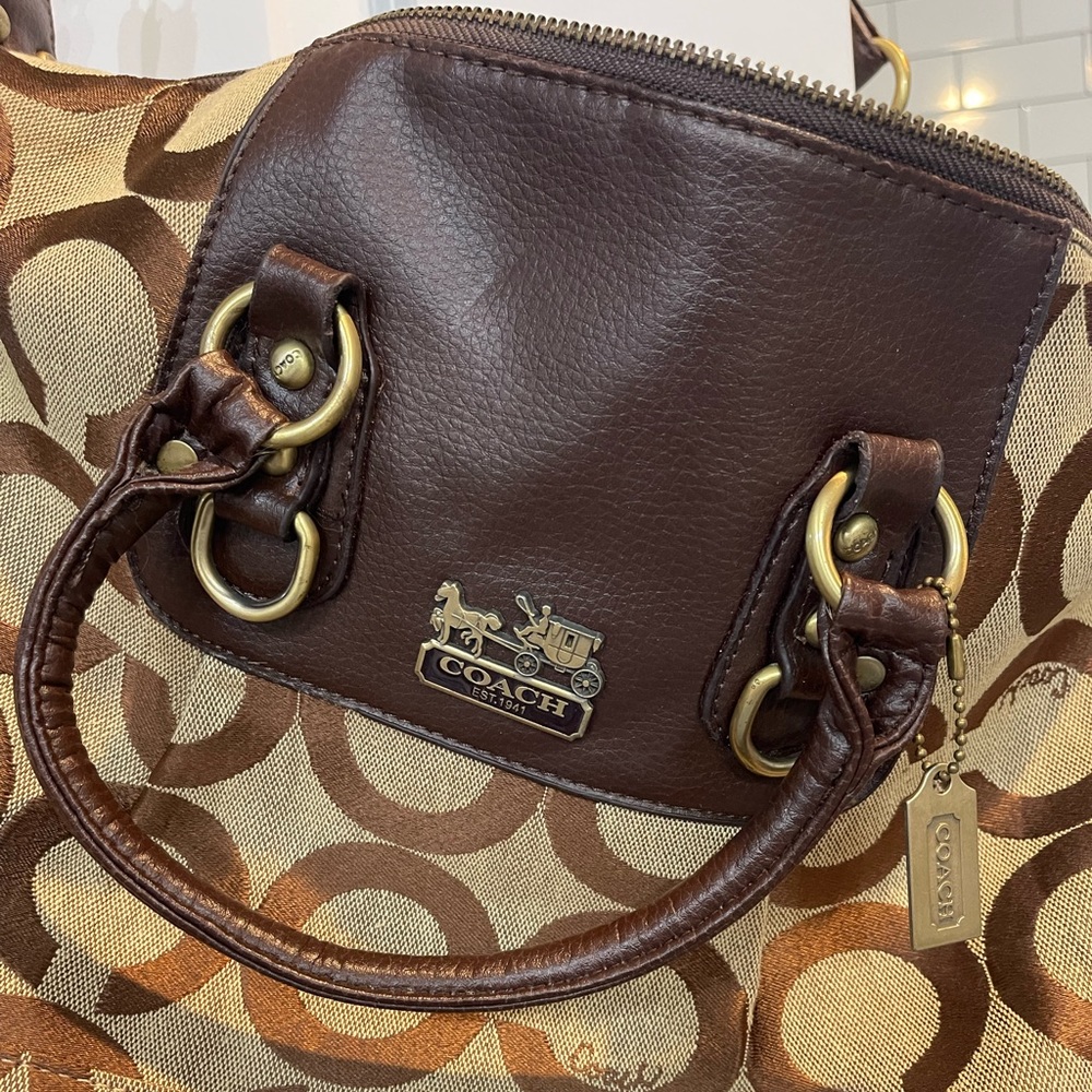 Coach Madison Sabrina Satchel shoulder bag